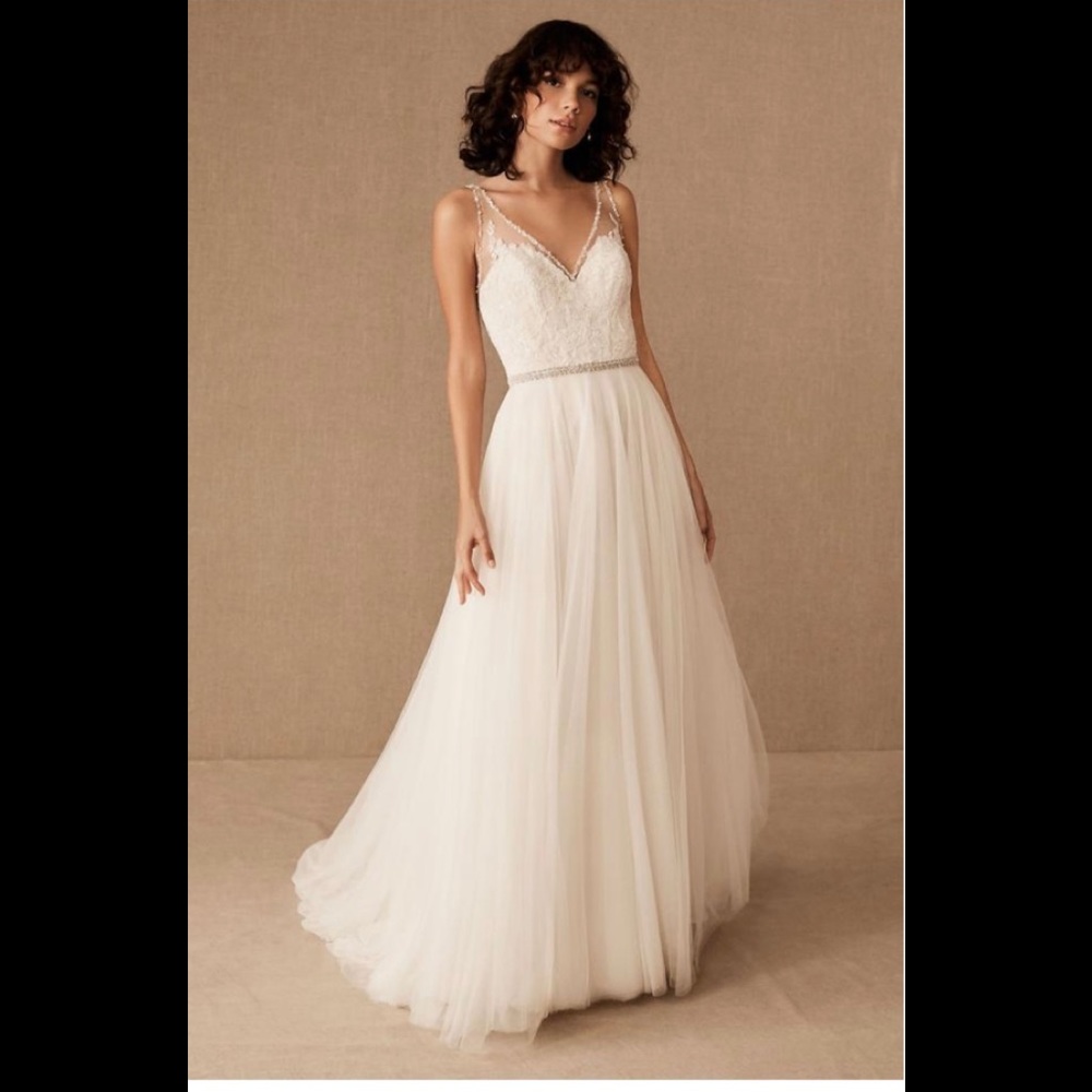 BHLDN WEDDING DRESS CASSIA